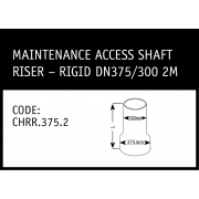 Marley Redi Civil Infrastructure Maintenance Access Shaft Riser Rigid DN375/300 2M - CHRR.375.2